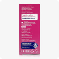 Side panel of Conceive Plus Fertility Lubricant Pre-Filled Applicators (PT) packaging in Italian, showing product registration details, manufacturer, distributor contacts across regions including Australia, USA, and Europe, and SASMAR Quality certification with pH and osmolality specifications. Background features a deep pink gradient and white writing.