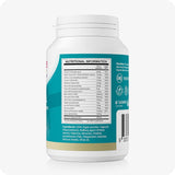 Supplement information label of Conceive Plus Prenatal showing detailed nutritional breakdown per 2 capsules, including vitamins, minerals, choline, and DHA sourced from algae.