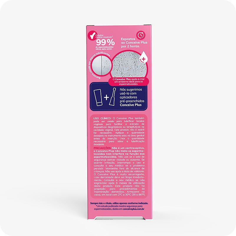 Fertility Lubricant Tube (PT) - Conceive Plus Europe