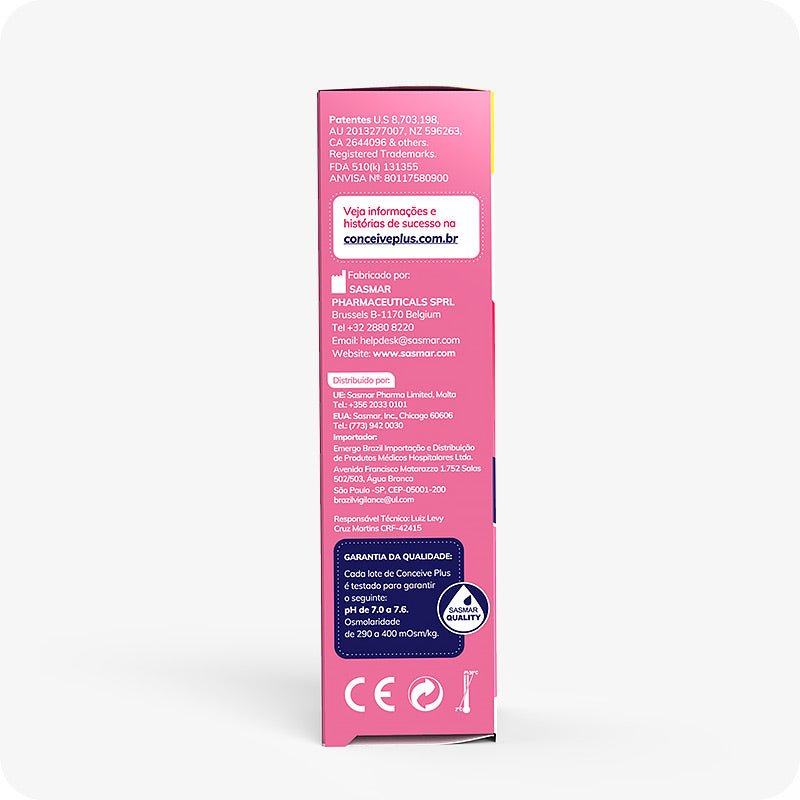 Fertility Lubricant Tube (PT) - Conceive Plus Europe